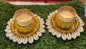 Cowrie Dholakh Tealight Holder Pack of 2