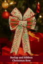 Christmas Ribbon Bow