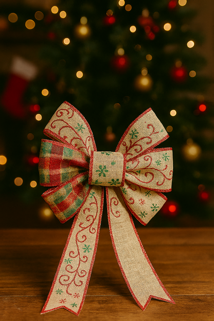 Christmas Ribbon Bow