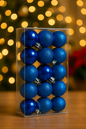 Blue Balls for Christmass (pack of 15)